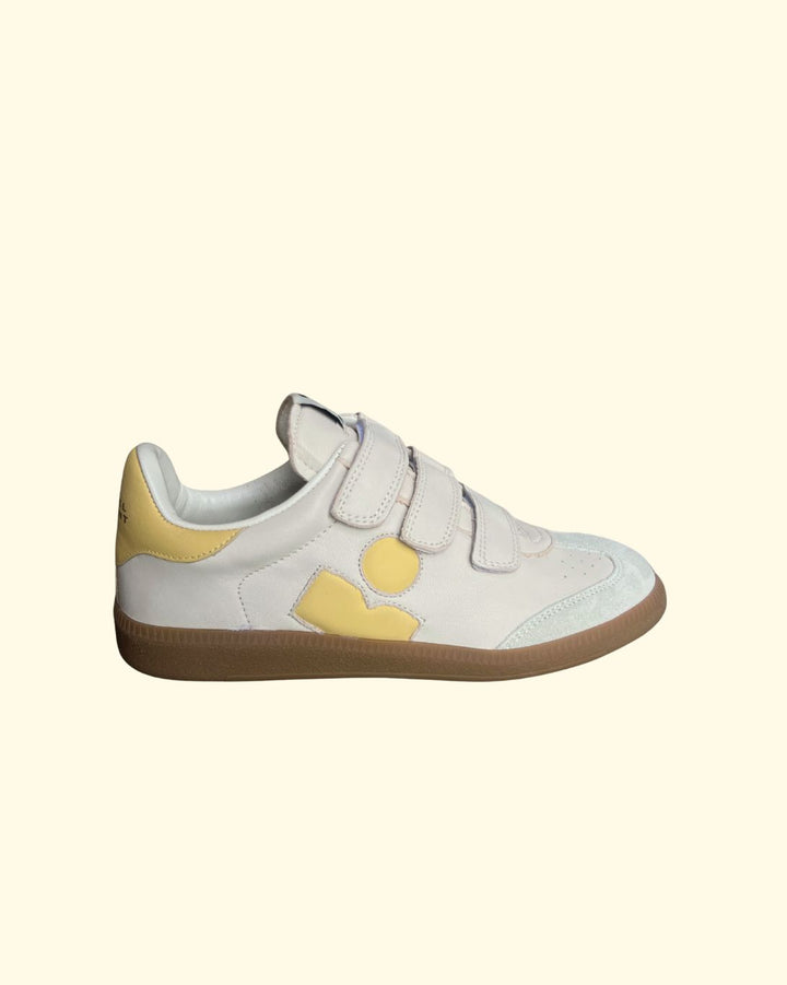 Beth Sneaker | Chalk/Butter