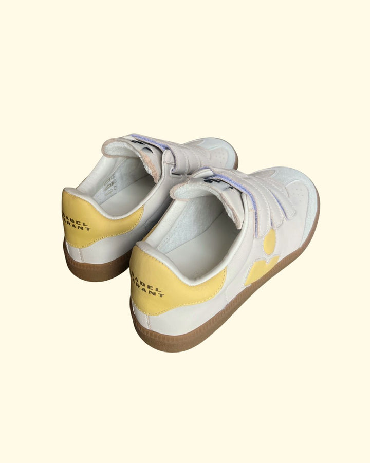 Beth Sneaker | Chalk/Butter