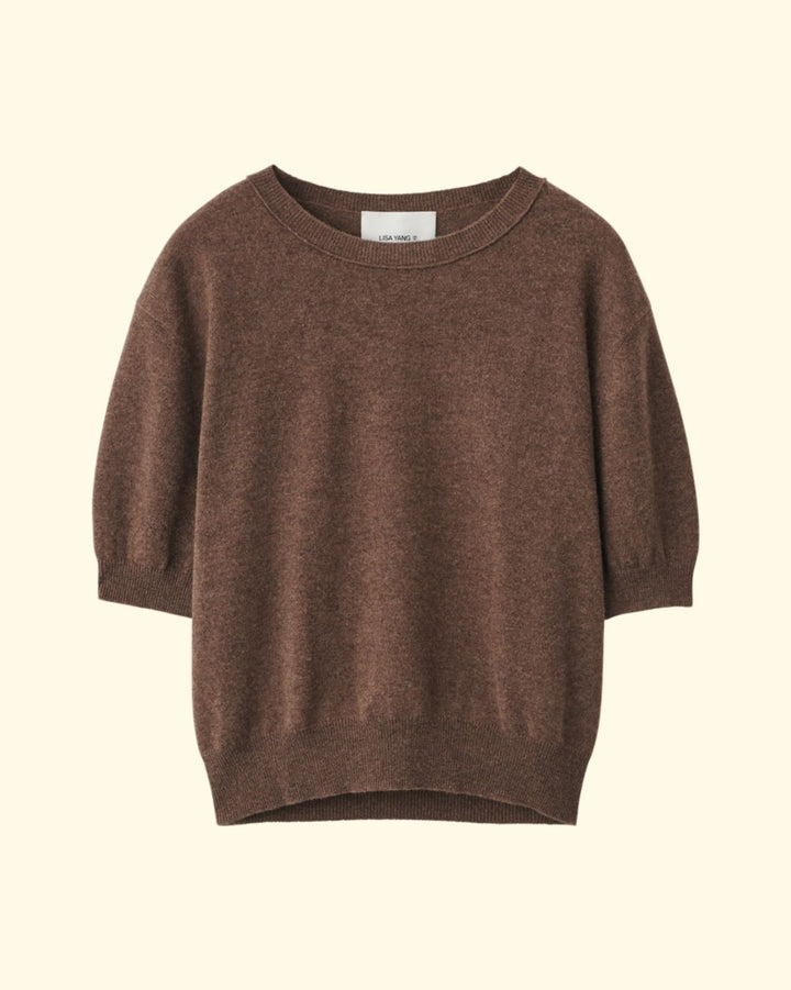 Genevra T-Shirt | Dark Truffle