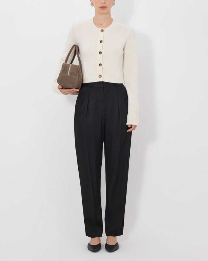 Zephir Cropped Cardigan | Ivory