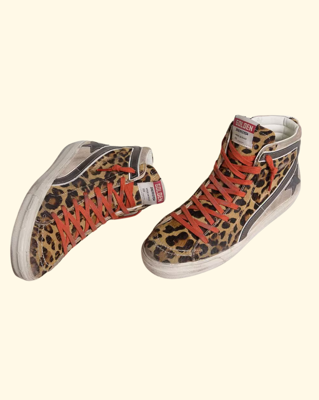 Slide Double Quarter | Maculated/Beige/Antr