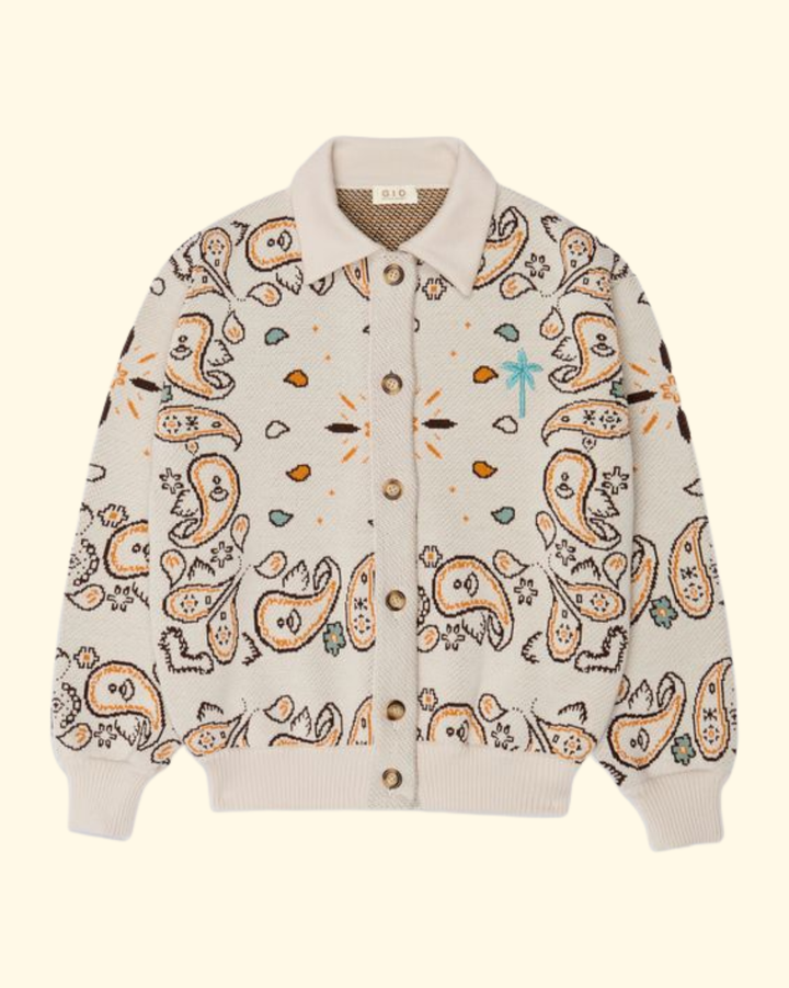 Bandana Bomber | White