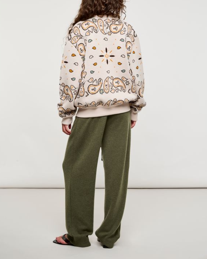 Bandana Bomber | White