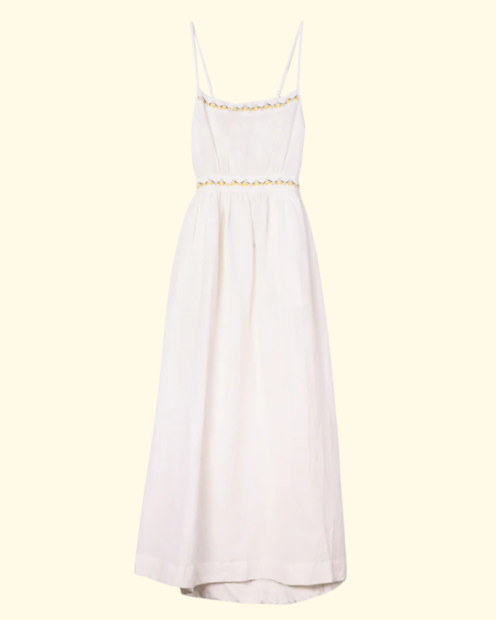 Austine Dress | White