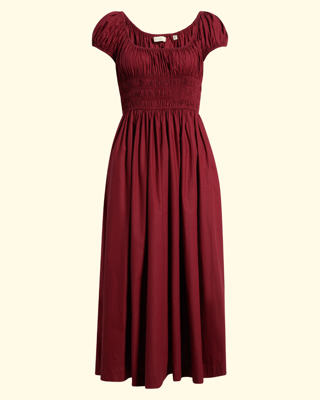 deep ruby red dress Safia Dress - Deep Ruby