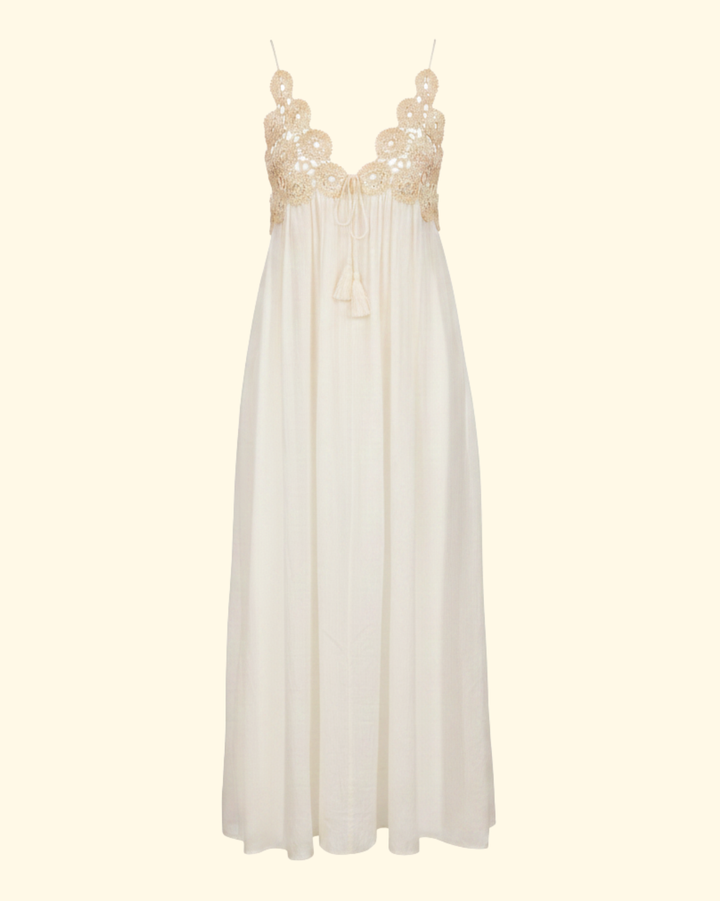 Zadie Coverup Dress | Creme