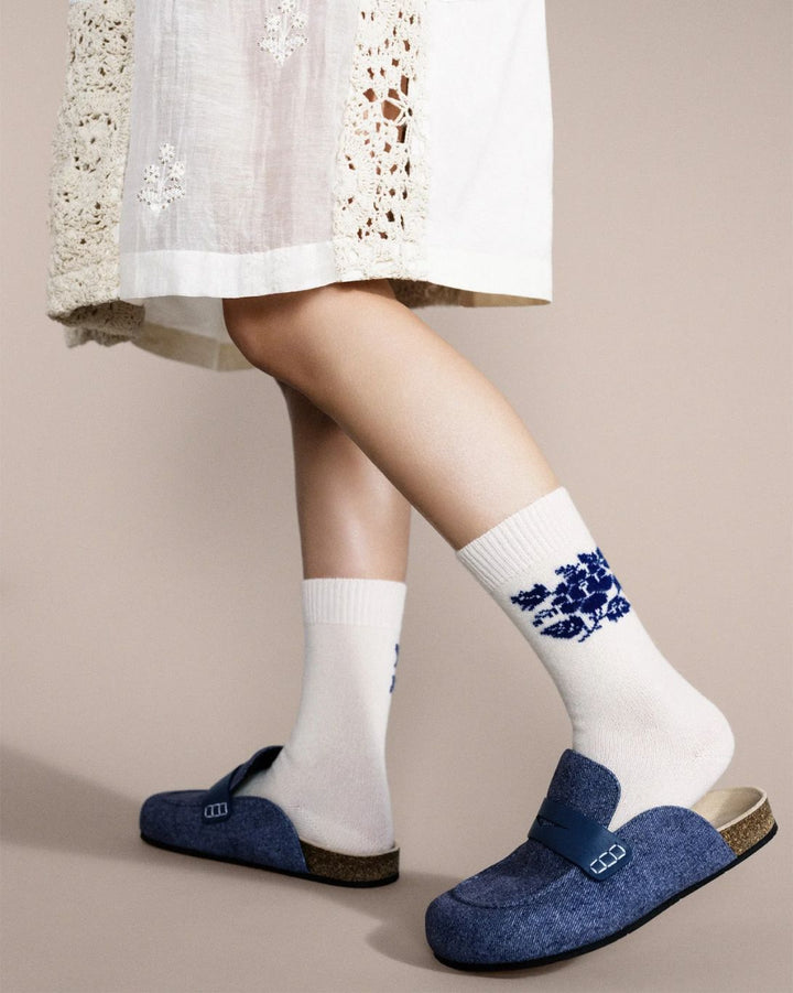 Blume Cashmere Crew Sock