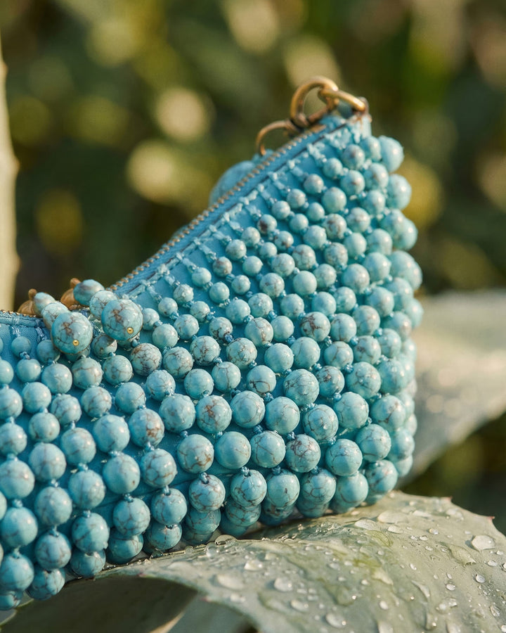 Mercier Clutch | Ibiza Turquoise