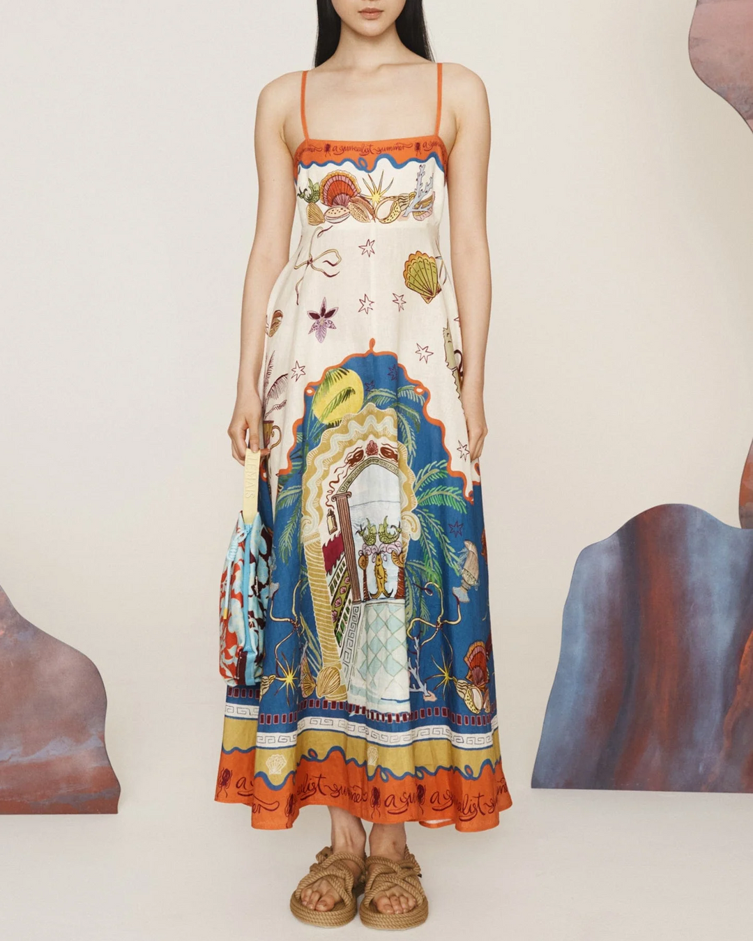 Surrealist Summer Sundress | Multi