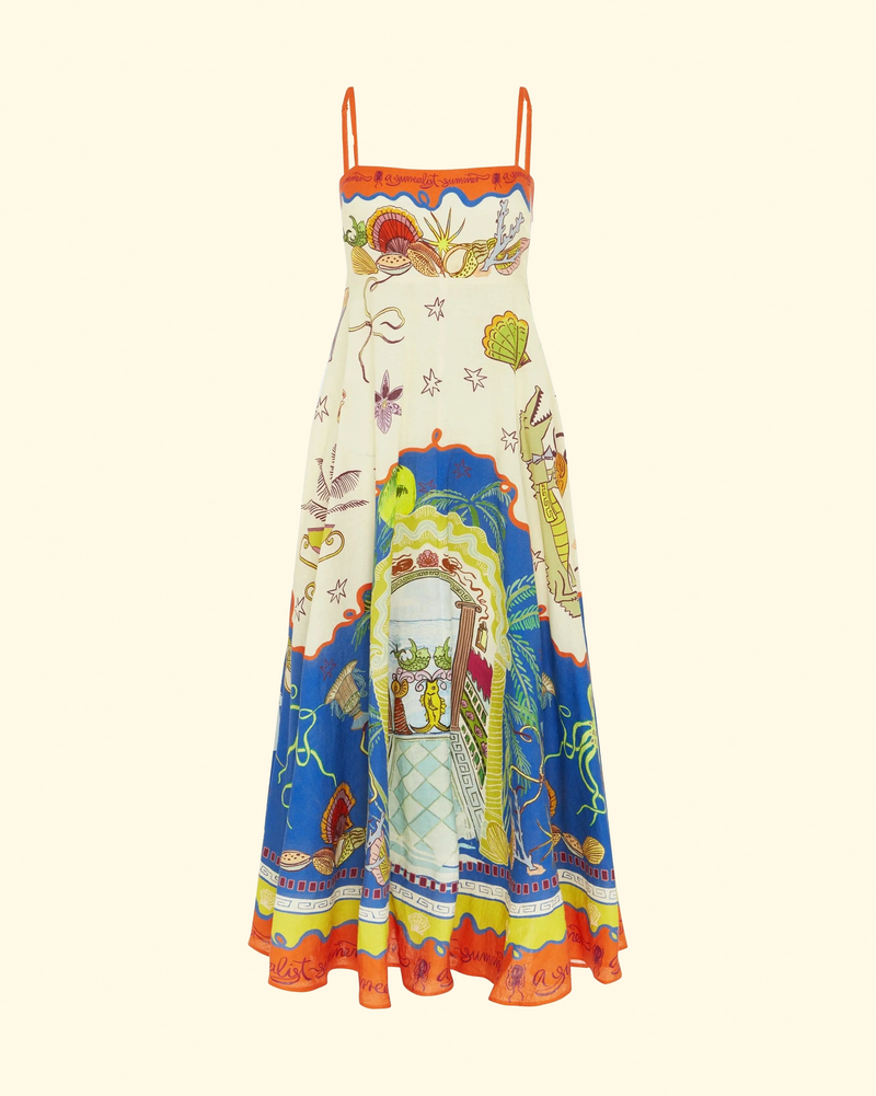 Surrealist Summer Sundress | Multi