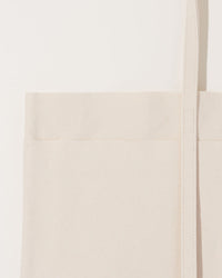 Washed Canvas 6pocket Tote L | White