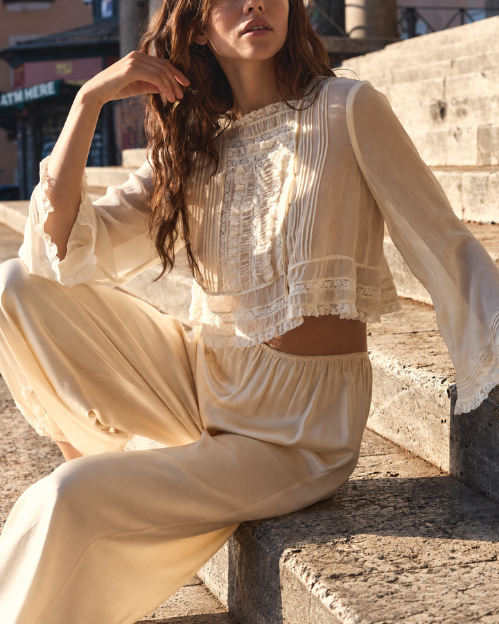 Elodine Top | Sea Salt