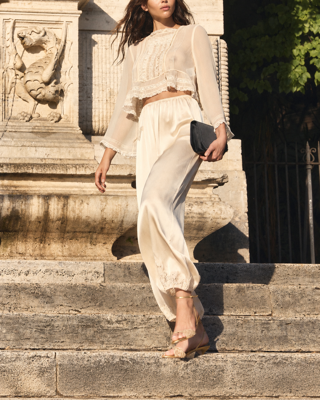 Elodine Top | Sea Salt