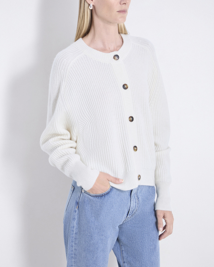 Bastia Oversized Cardigan | Ivory