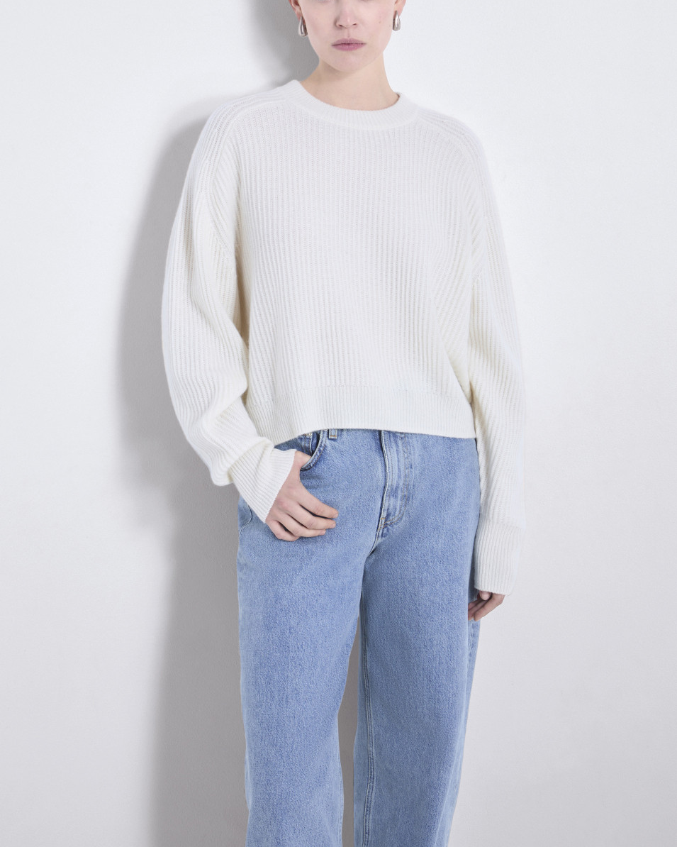 Berenice Oversized Sweater| Ivory