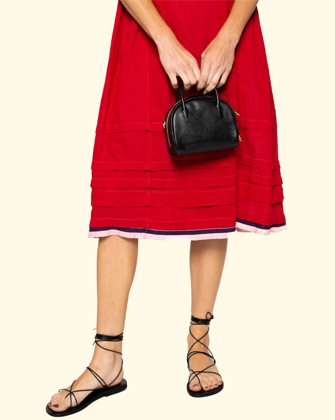 Hand Bag Quercia / Nero