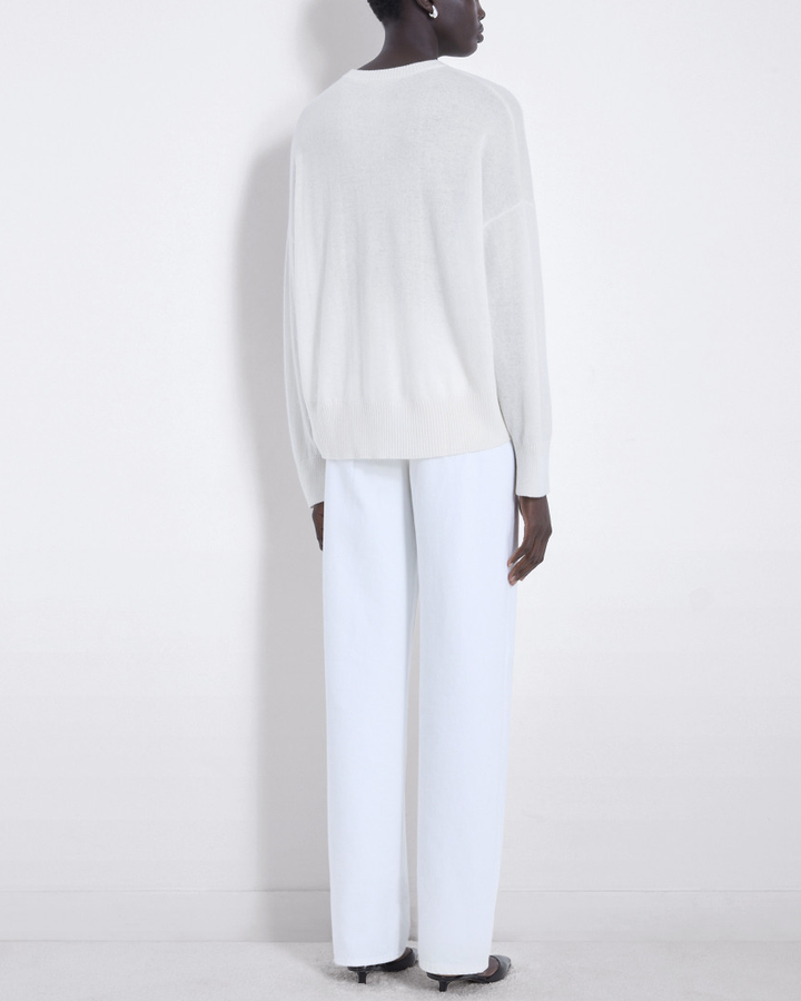 Anaa Cashmere Sweater | Ivory