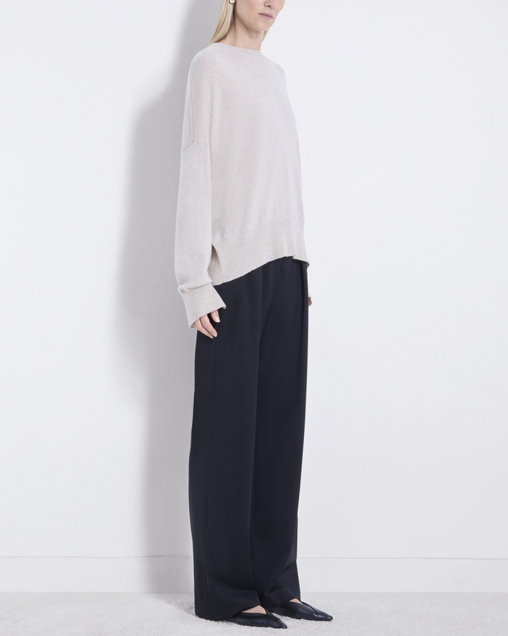 Anaa Cashmere Sweater | Oat Melange