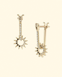 Chiaroscuro Pave Baby Spur Earring Charm | 8mm