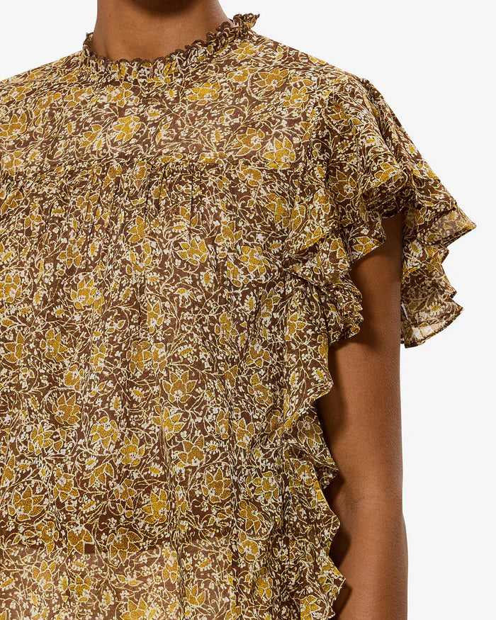 Daliyane Blouse | Khaki