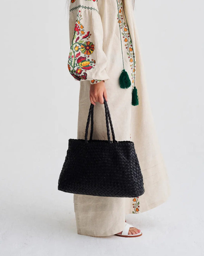 Vintage Mesh Tote | Black