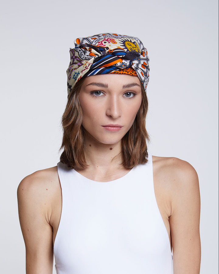 Vivere Scarf | Blue Orange