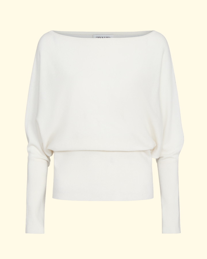 Off The Shoulder Knit | Ivory