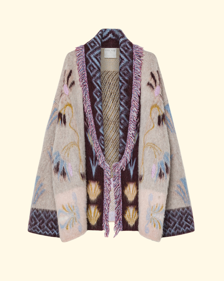 Sogni Baby Alpaca Cardigan | Avorio
