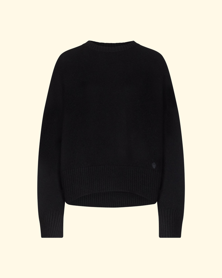 Anton Crewneck Sweater | Black