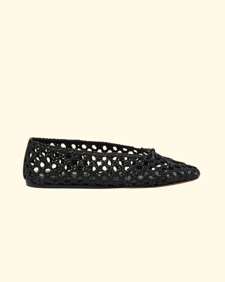 Regency Woven Slipper | Black