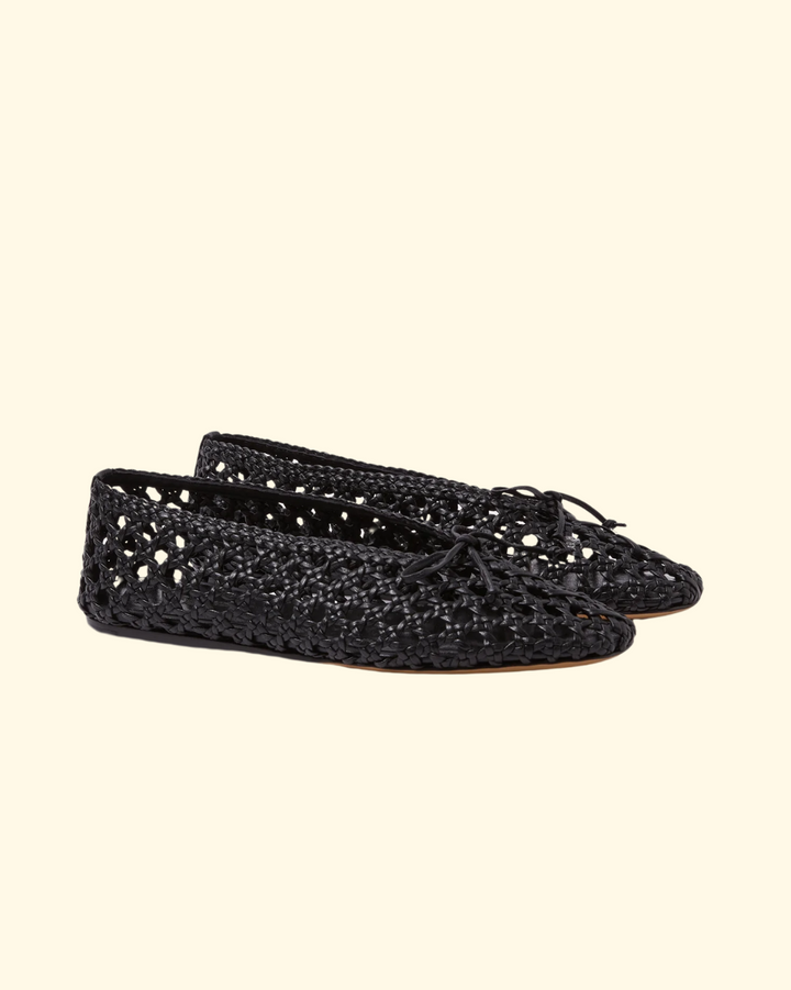 Regency Woven Slipper | Black