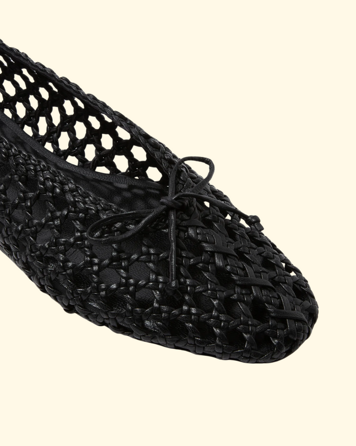 Regency Woven Slipper | Black