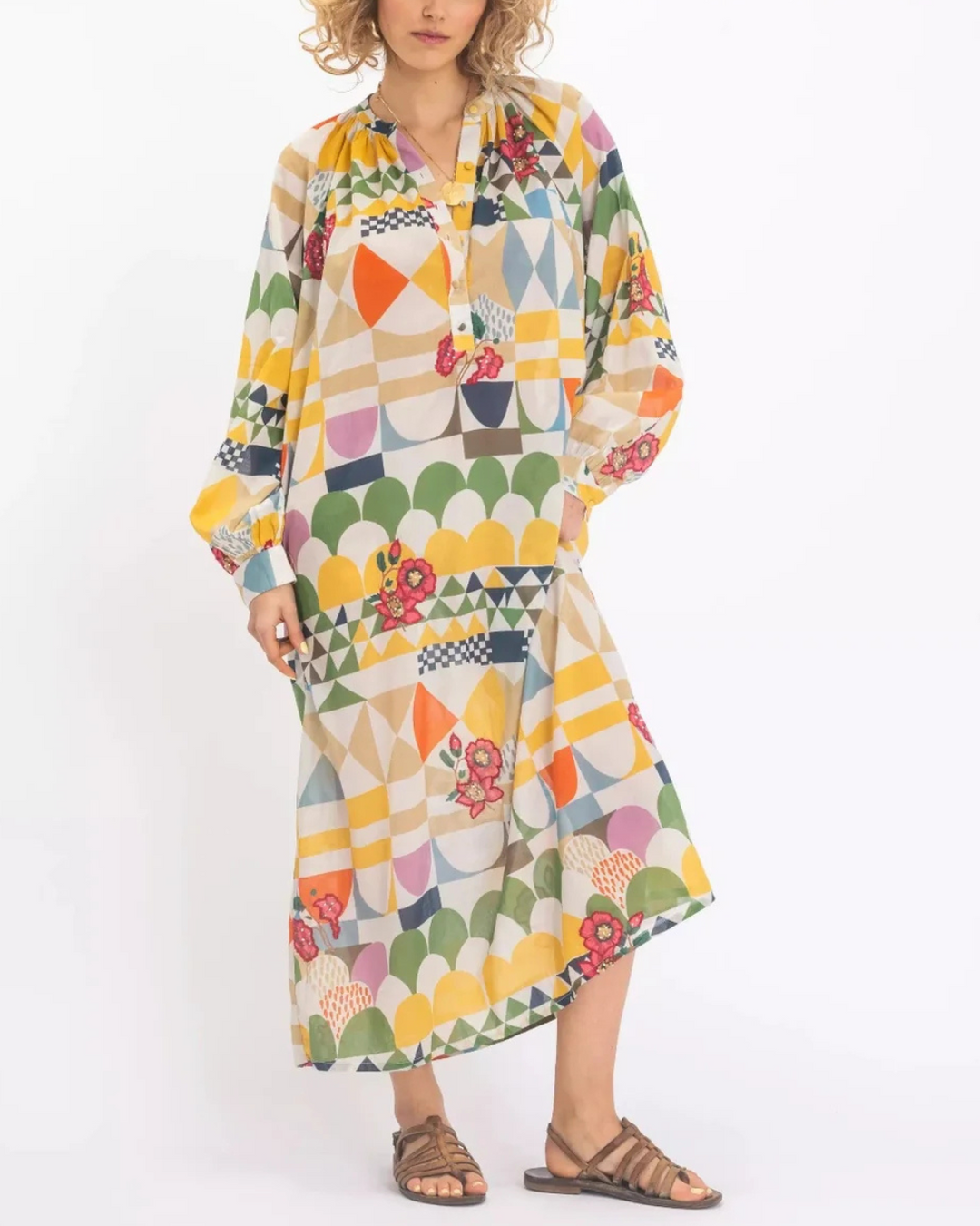 Lakshmi Dress | Flowers