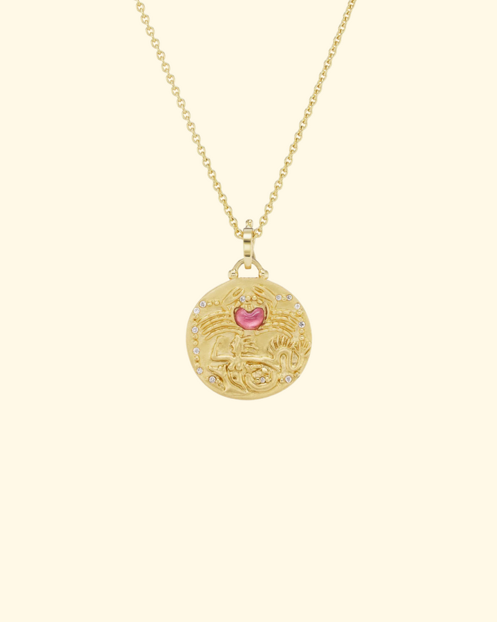 Akragas Talisman Necklace | 18k Yellow Gold