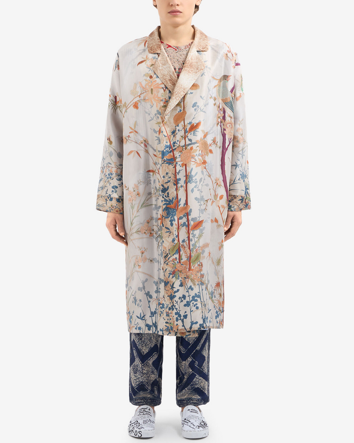 Enekam Silk Jacket | Ecru