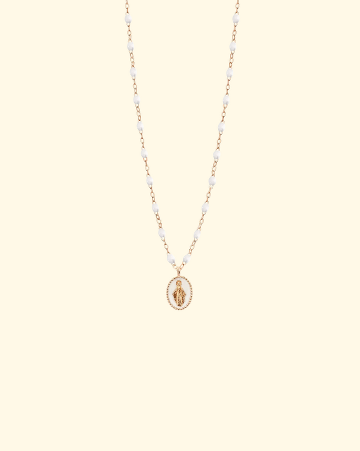 Resin Madone Pendant | White