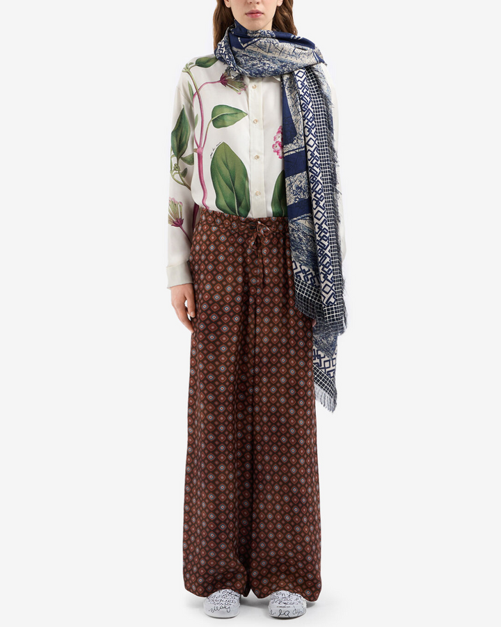 Aloegots Silk Shirt | White