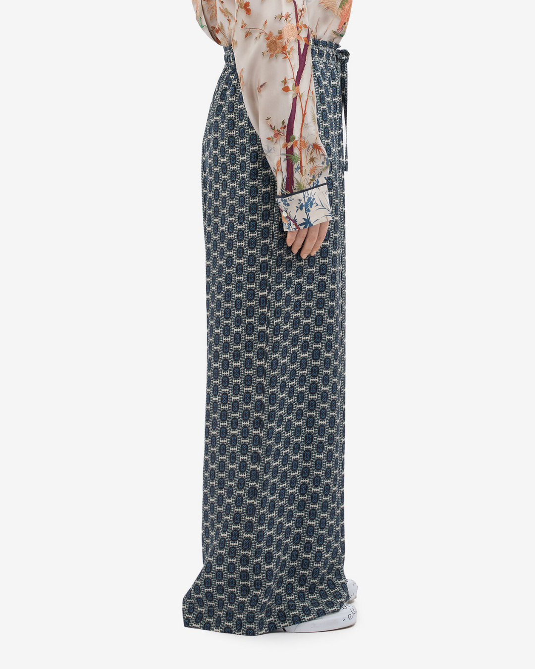Aloe Palazzo Trousers | Teal