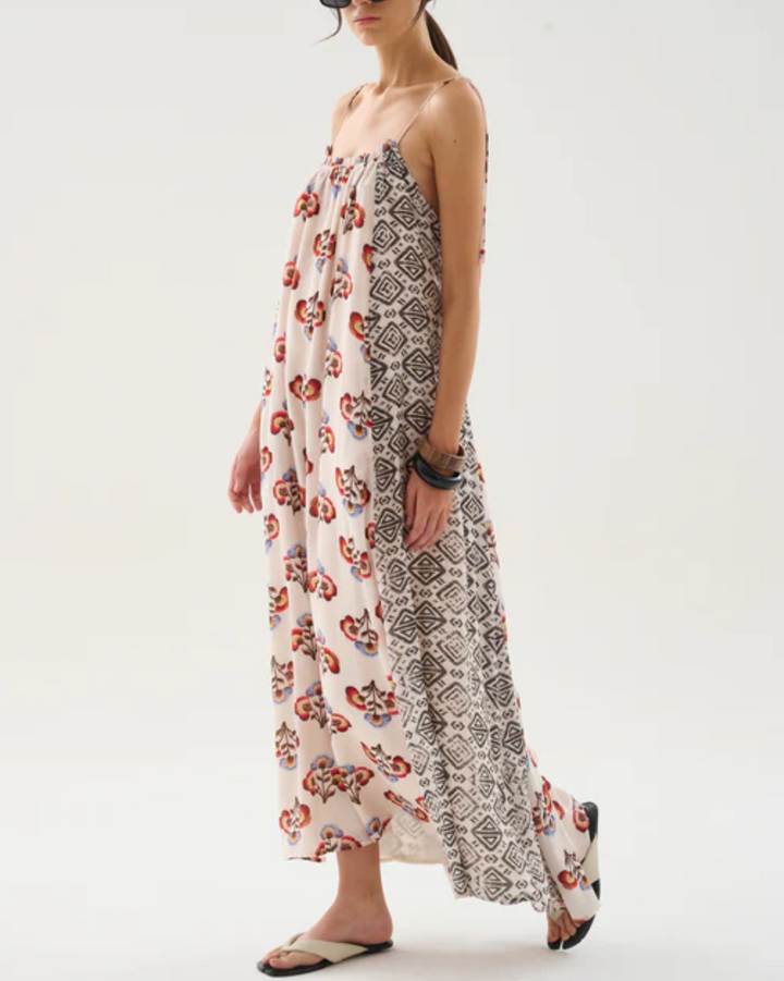 Caballito Calendula Midi Dress | Ecru