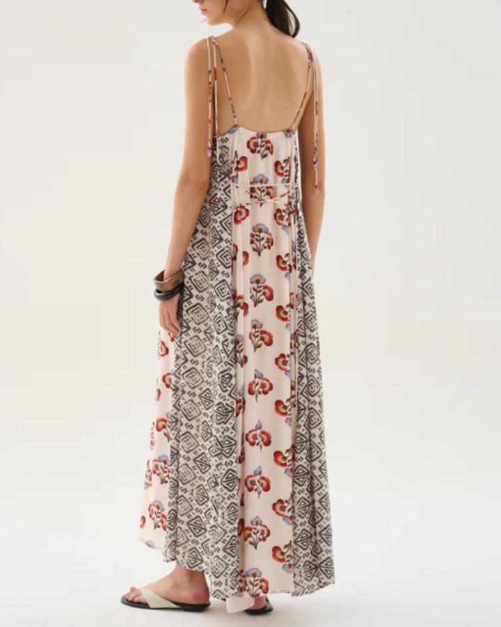 Caballito Calendula Midi Dress | Ecru