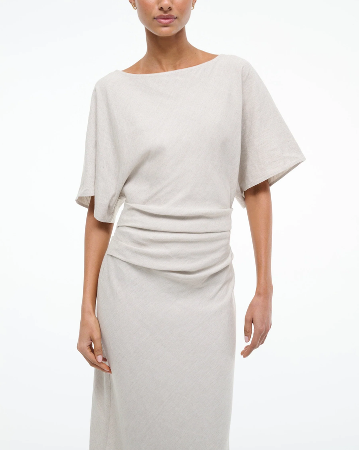 Amelie Linen Dress | Natural