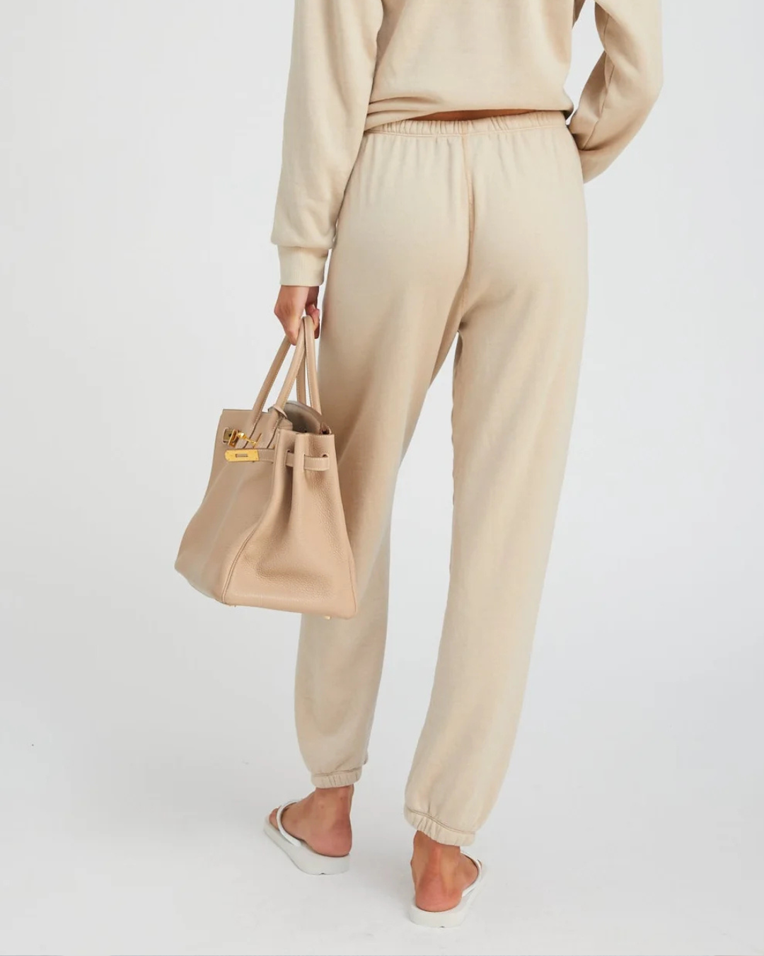Heart Sweatpant | Oat