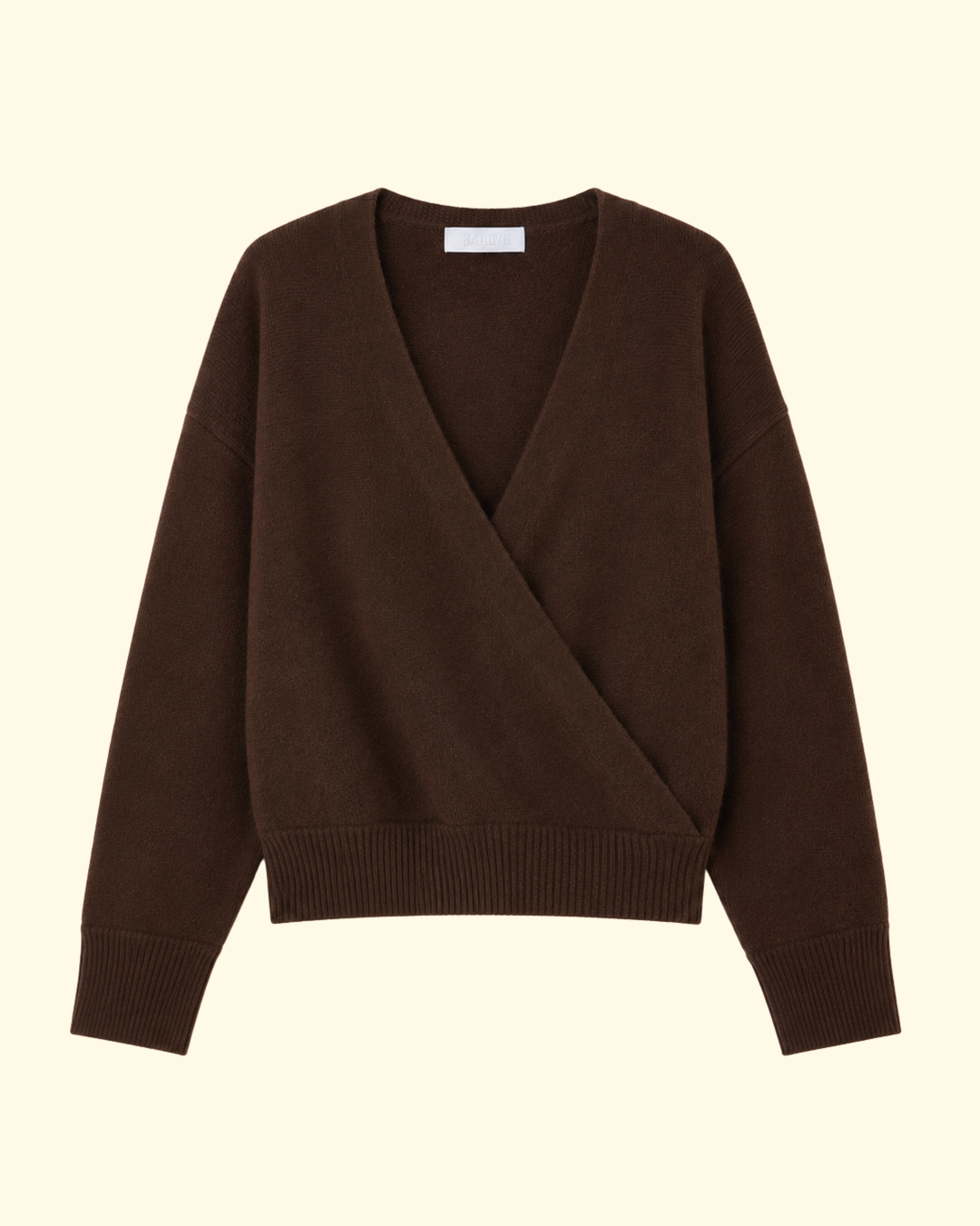 Koda Wrap Sweater | Cinnabar