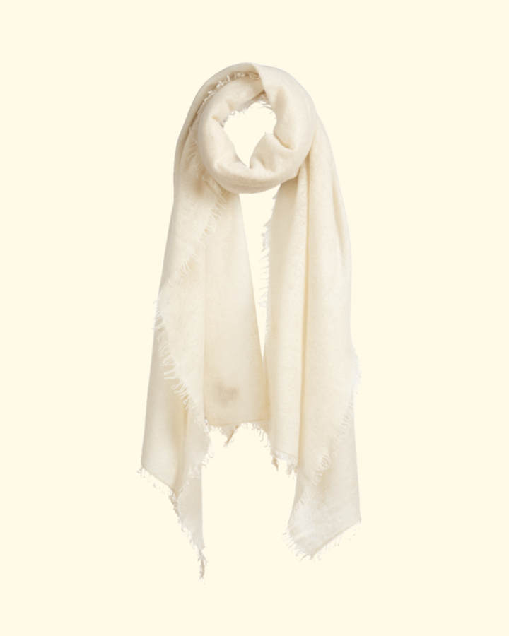 Hand Felted Shawl | Pannacota