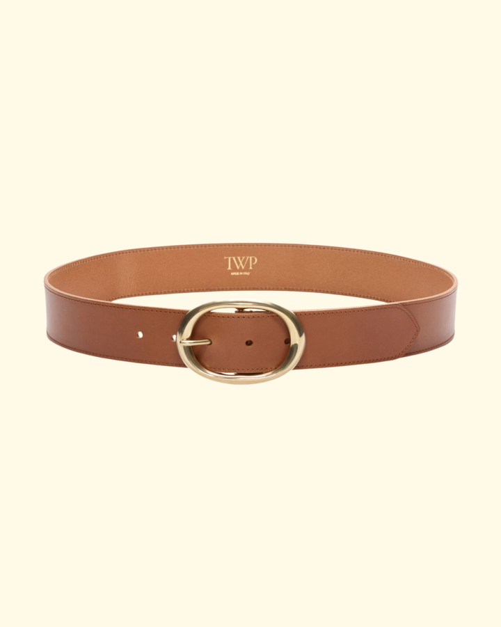 Wide Belt | Vintage Camel