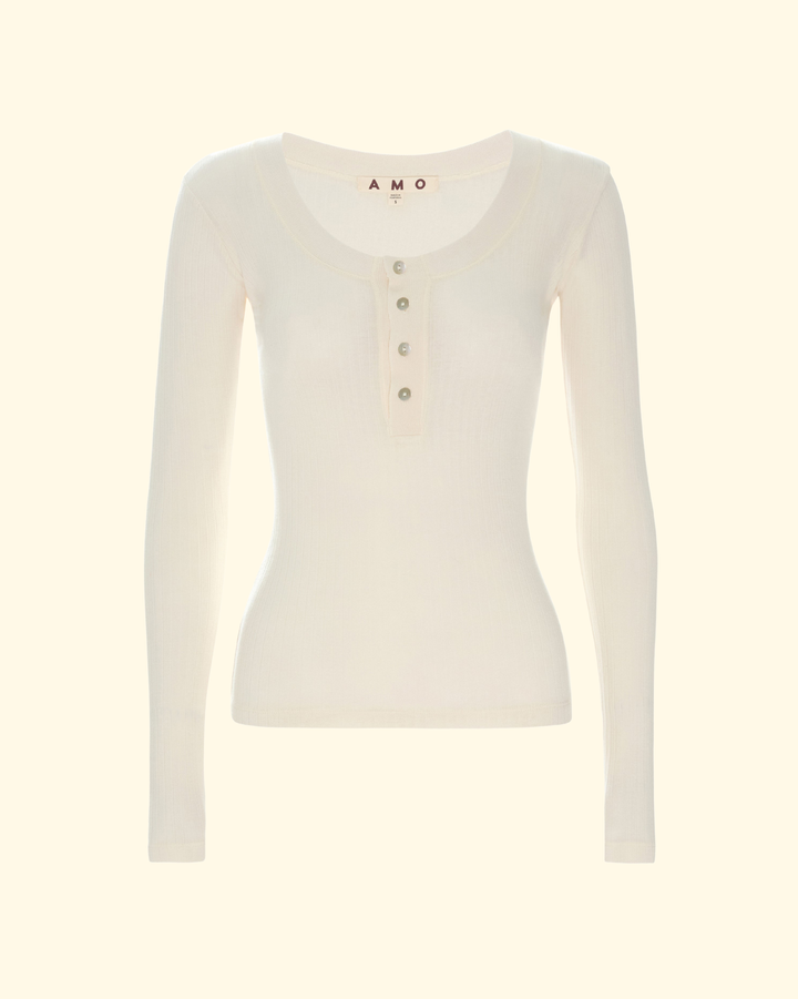 Sweets Long Sleeve Tee | Bone