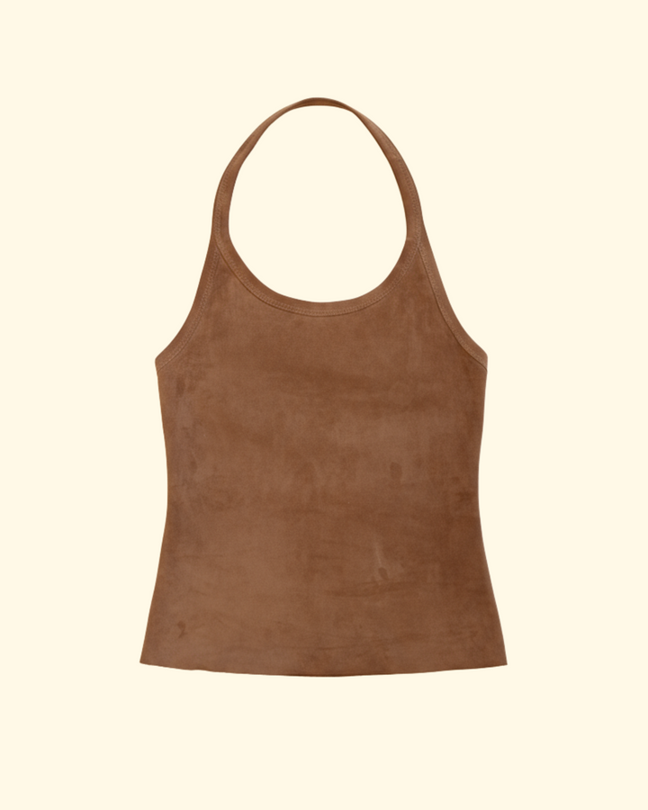 Cherry Halter Top | Coyote