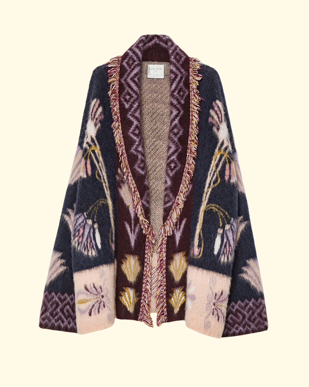 Sogni Baby Alpaca Cardigan | Notte