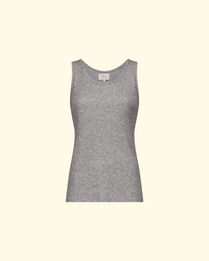Alicudi Tank Top | Grey Melange