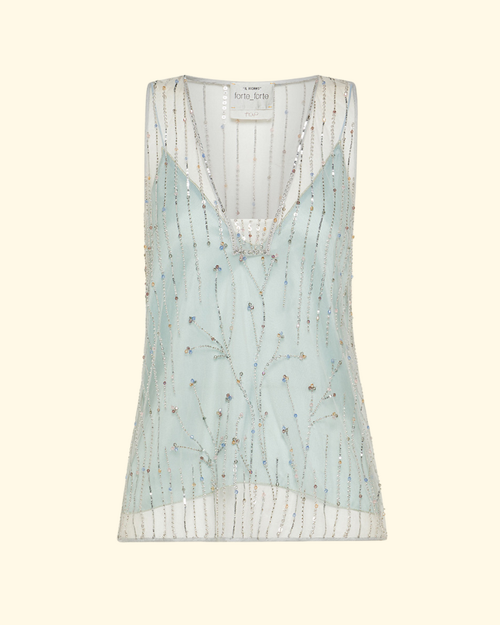 Firefly Embroidery Tulle Top | Firefly